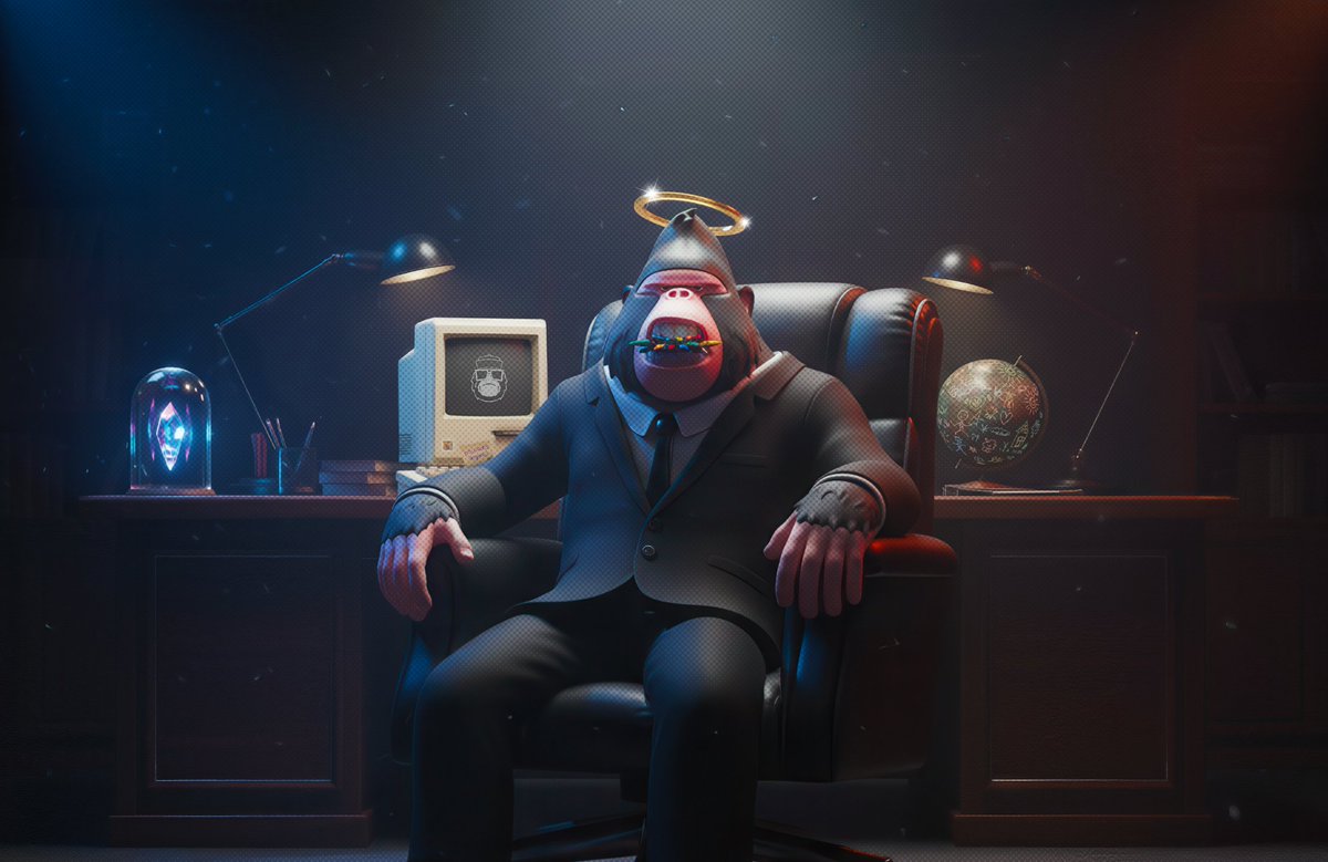 This sale brought back waves of nostalgia. That ape was a masterpiece, a true icon for every <a href="/DegenApeAcademy/">Degenerate Ape Academy</a> fan.

Glad to see <a href="/CharizardSol69/">Charizard.sol</a> bringing it back to the timeline. He said it a long time ago, and he did it. Congrats legend.

Had to craft something for this one.