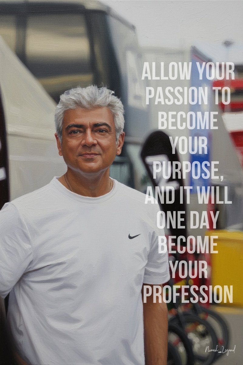 nivash_legend8's tweet image. Allow Your Passion To Become Your Purpose, And It Will One Day Become Your Profession...🎯
#AjithKumar
#AjithKumarRacing