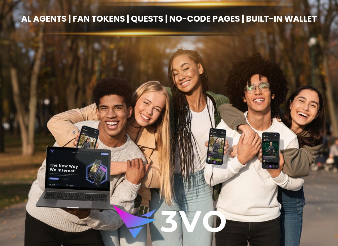 Join the New Way to Internet — Join 3VO!

Creators, builders, dreamers — this is your moment.

Getting started is simple:

✅ Open your 3VO account
⚡ Set up your Smart Profile
🎨 Start uploading your content
💎 Apply for Creator Status to unlock tipping &amp; monetization tools

3VO