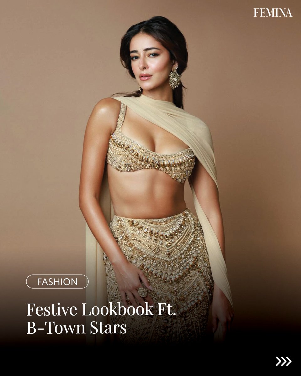 FeminaIndia's tweet photo. #FeminaFashion: From glittering lehengas to chic sherwanis, our Diwali lookbook is all about celebs serving festival-ready glam. Swipe through for inspiration and steal these star-studded festive vibes for your own celebrations!
#Femina #Diwal #Celebs https://t.co/qGyKLZgVTT