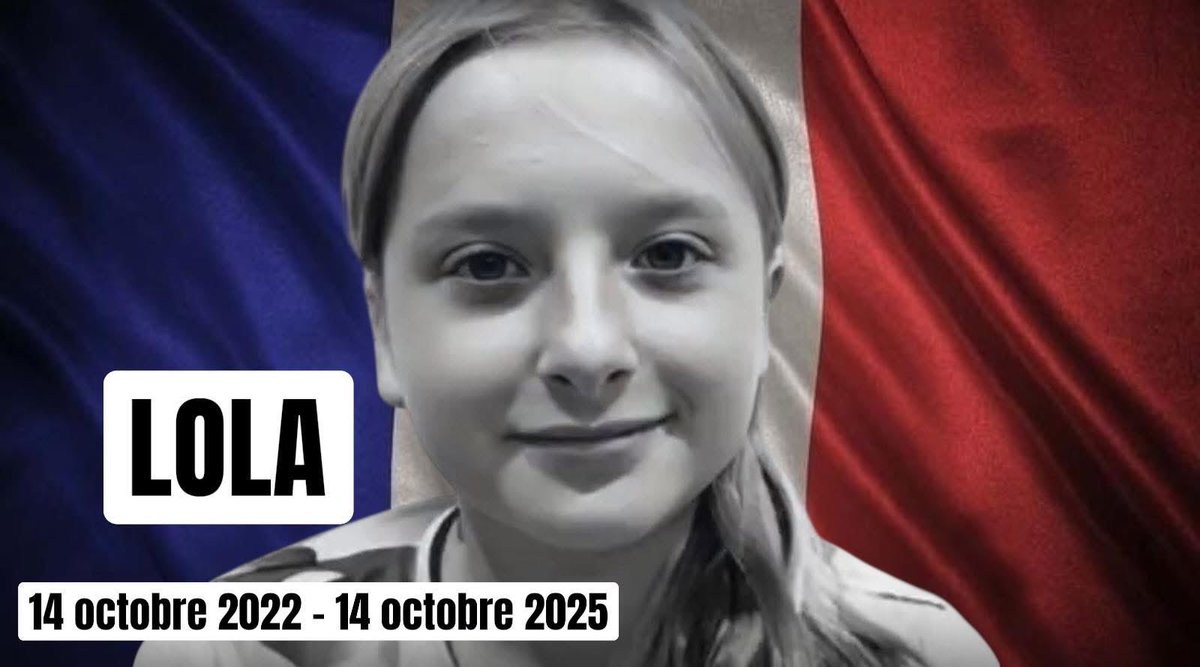 🇫🇷Lola, 3 ans aujourd’hui, Ni oubli, Ni pardon ! 🇫🇷