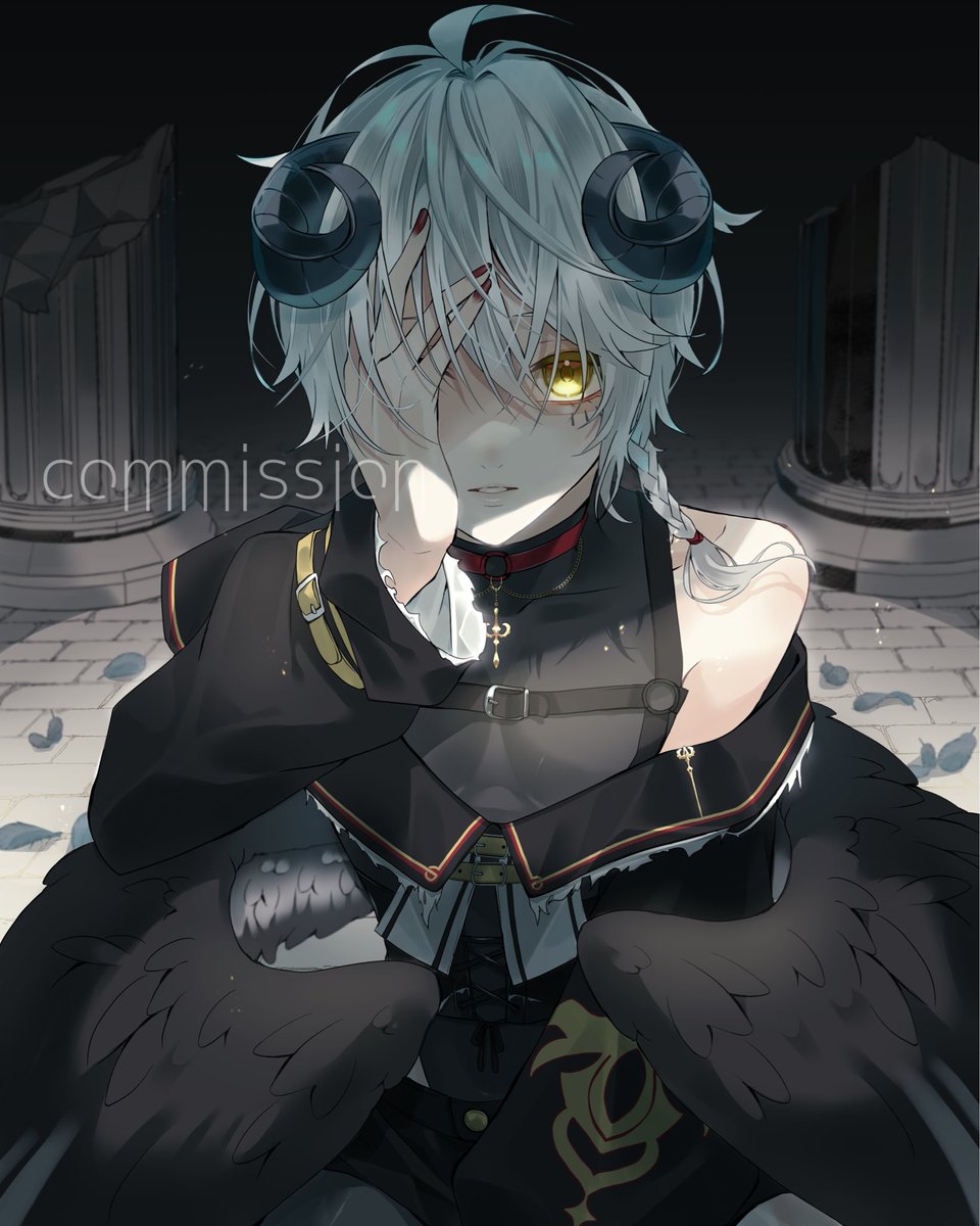 okumuramoco's tweet image. thk:)

#skeb #イラスト