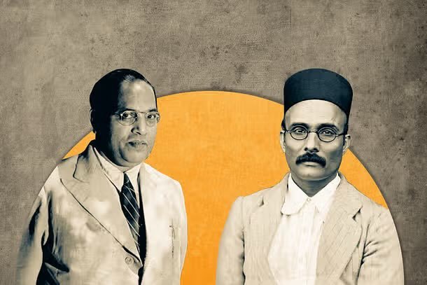 Ambedkar &amp; Savarkar were among India’s greatest scholars of society and politics, fierce critics of superstition, gullibility, Islamists, and social backwardness.
Both were mocked, and post partition India tried to sabotage their legacy.
EvenToday, their ideas are misinterpreted.
