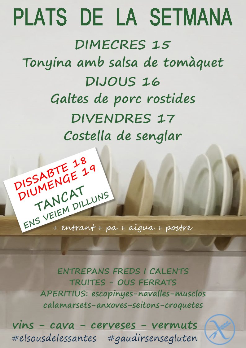 Bona setmana 🥂🥂