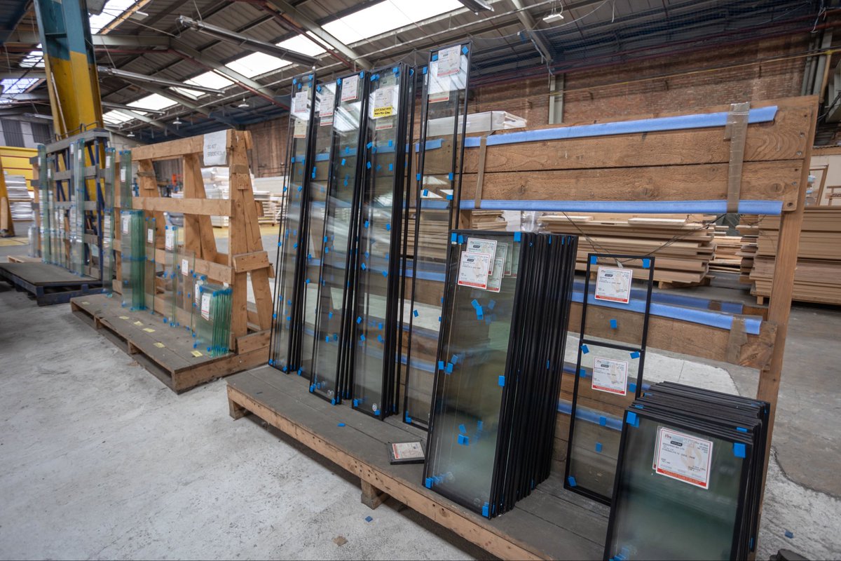 Fire-resistant glazing combines safety with light and transparency.

Our glazed screens &amp; vision panels are tested to the latest UK standards - so aesthetics never compromise protection.

#Architecture #FireSafety #Construction #FireDoors #Compliance