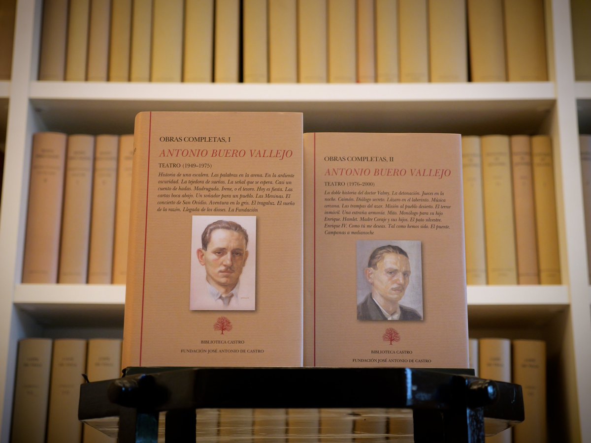 Volvamos siempre a Buero. Aquí su Teatro completo editado por Javier Huerta fundcastro.org/product/buero-…