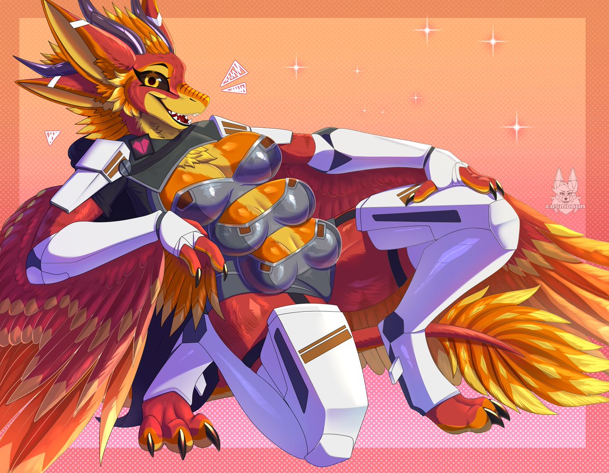 Posing ✨
Finished fullbody c0mm for <a href="/goliathmoon1/">Goliath Moon</a>