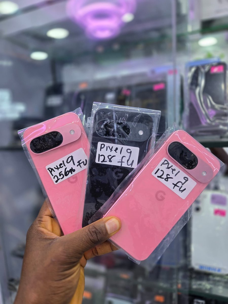 Ojooladapo10's tweet image. 🇺🇸 Google Pixel 9 5G
Single sim + Esim
12/128GB - 780k
12/256GB - 900k