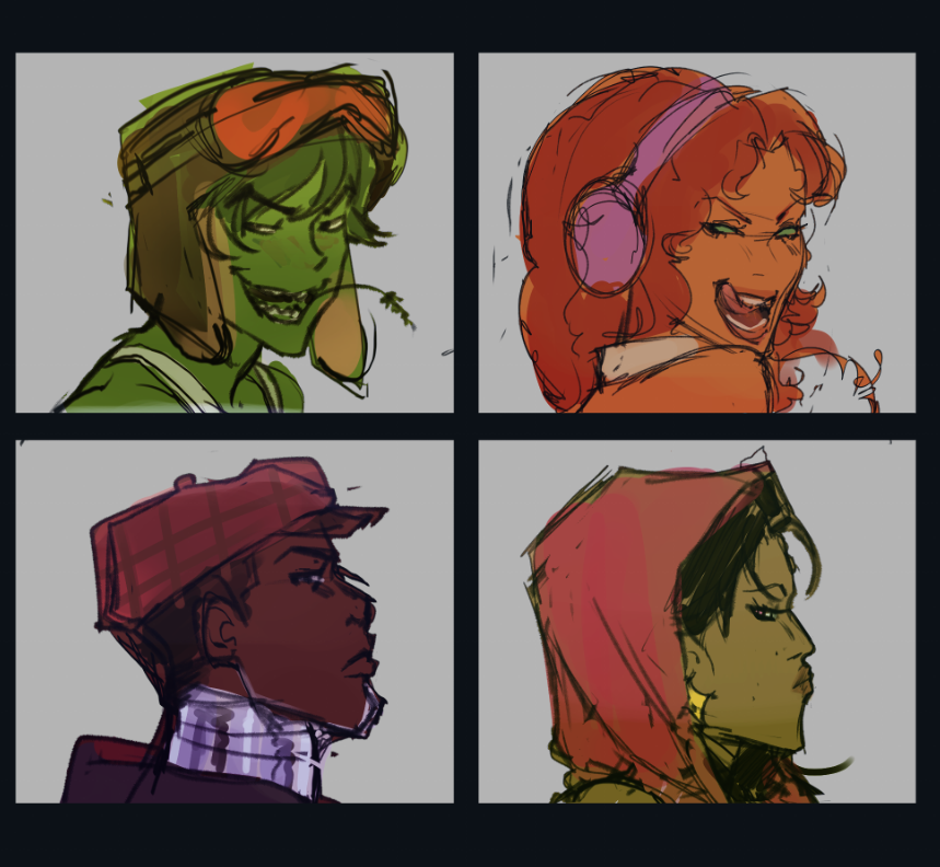 mint_fran's tweet photo. wip #TeenTitans https://t.co/2pK1pHV34U