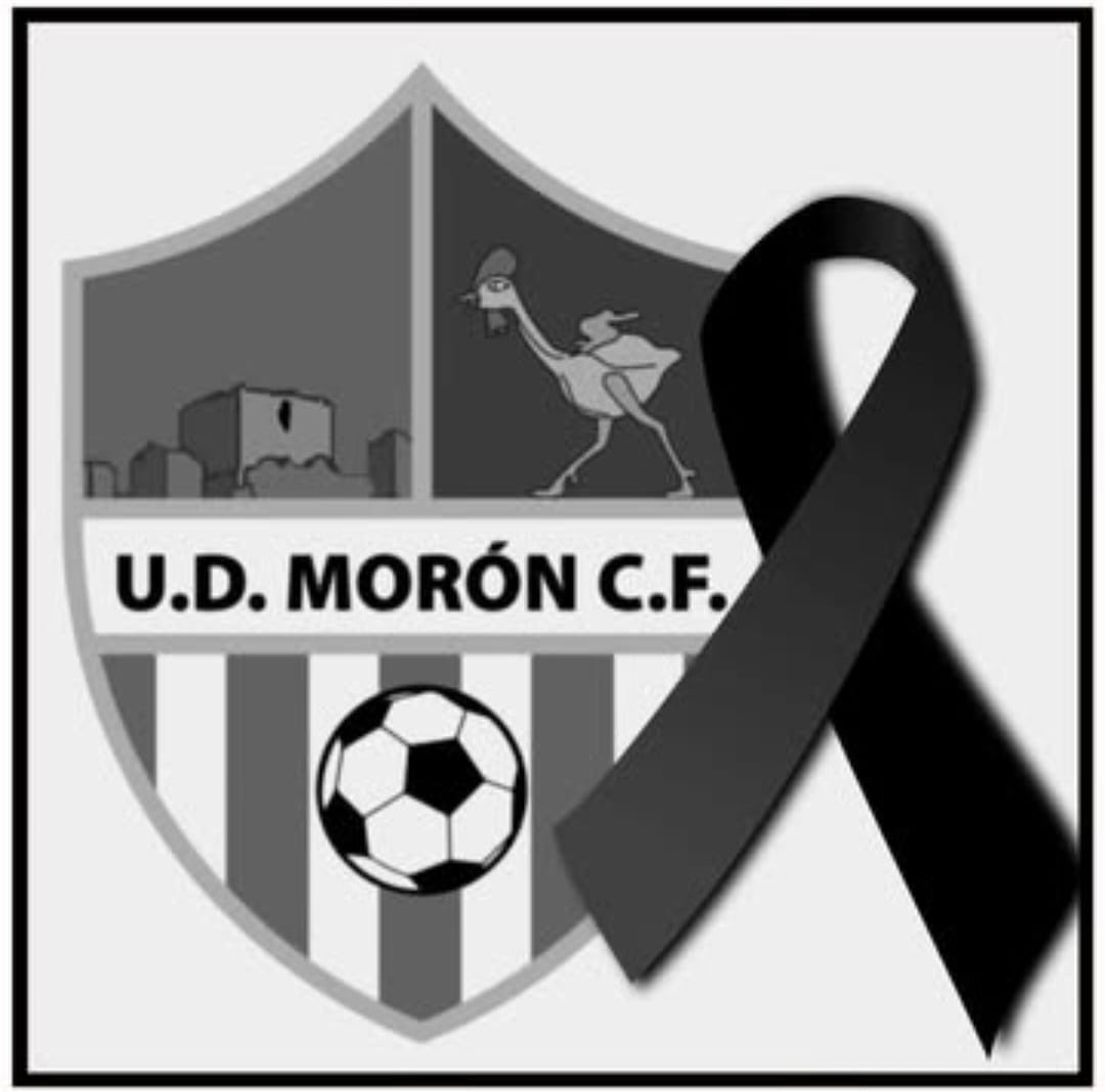 ⚫️Desde la UD Morón CF queremos transmitir nuestro más sentido pésame a Adrián Castillo y José Manuel Castillo, Directivos del club, por la pérdida de su querido abuelo, así como a la familia y amigos. D.E.P.🙏🏽

Mucha fuerza y ánimo en estos duros momentos 🫂