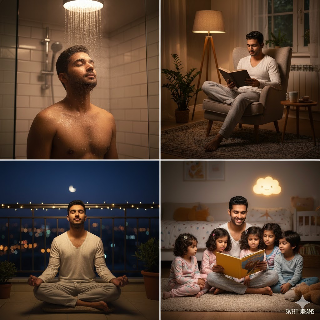 TheWholisticDr's tweet image. The Art of Rest - Zzz series 😴 😴 😴 

Nō5: Establish a Routine 🛁. 
Create a short, non-screen ritual (reading a physical book, light stretching, or a warm bath) 30 minutes before bed. This is your body&apos;s relaxation signal. #BedtimeRoutine

Stay tuned for more! 📻