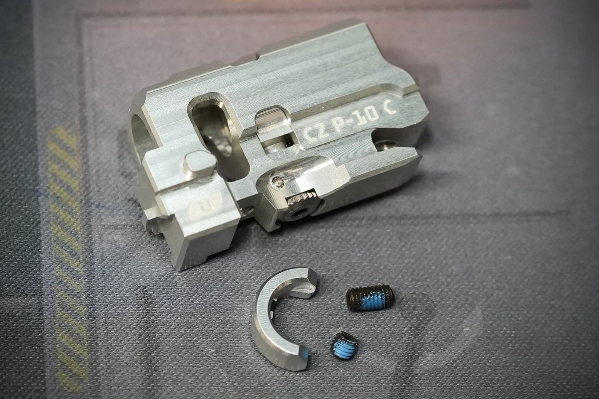 jkarmy_int's tweet image. ASG ultimate TDC Hop-Up Chamber
For CZ P-10C GBBP ✨
TDC chamber upgrade for Extra Accuracy
#asg #ultimate #tdc #chamber #p10c