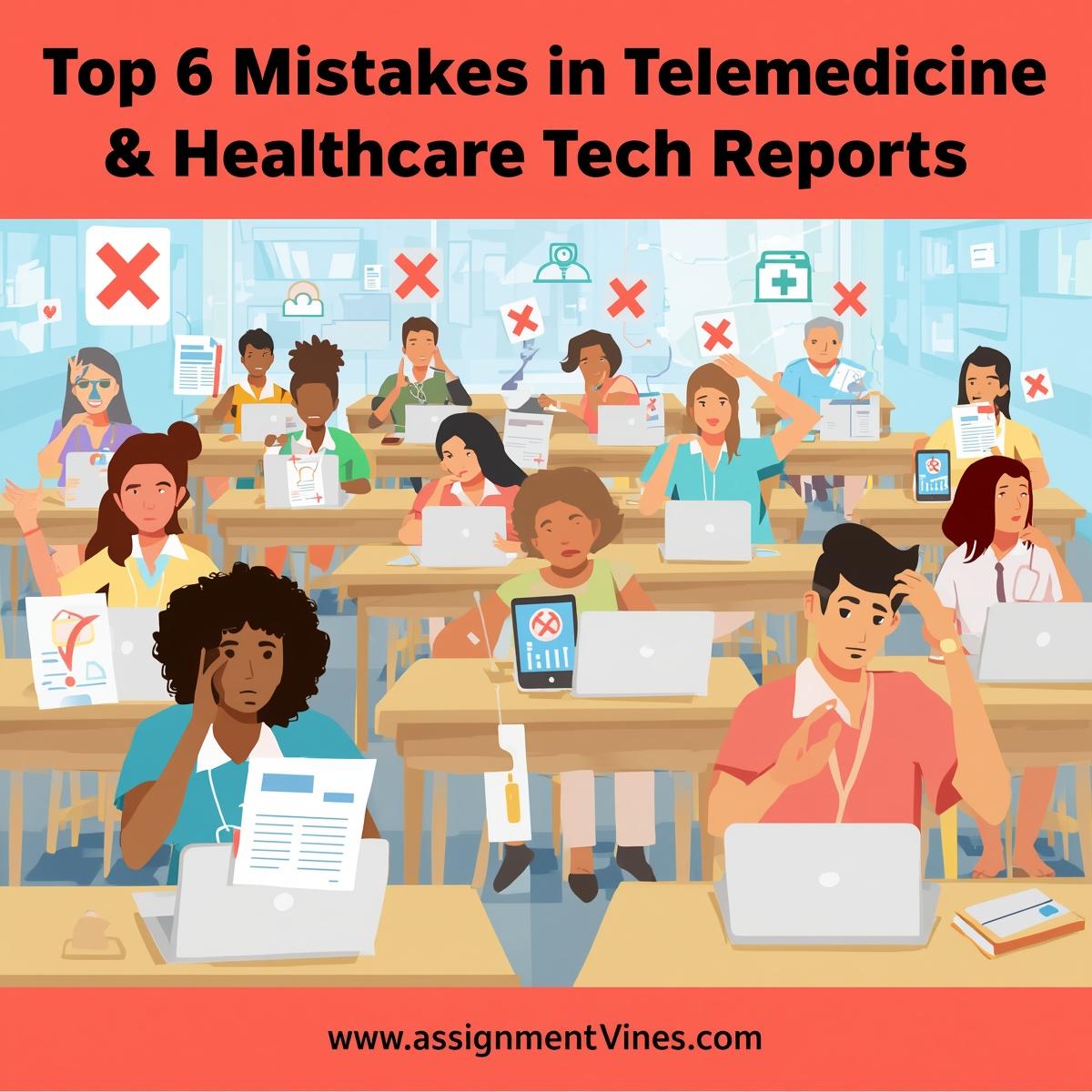 Assignment_V's tweet image. Top 6 mistakes in telemedicine & healthcare tech reports: Poor tool explanationIgnoring privacy laws
Misusing terminology, Weak tech analysis, No evidence-based refs, Confusing recommendations
Contact Assignment Vines for help!
#Telemedicine #HealthcareTech #AssignmentVines