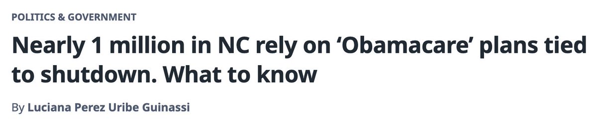 After growing the national debt with tax cuts for the rich, Washington Republicans want to double health insurance premiums for a million North Carolinians.

But instead of protecting their constituents, the <a href="/NCGOP/">NCGOP</a> is bailing out DC's unpopular cost-raising  agenda. #ncpol