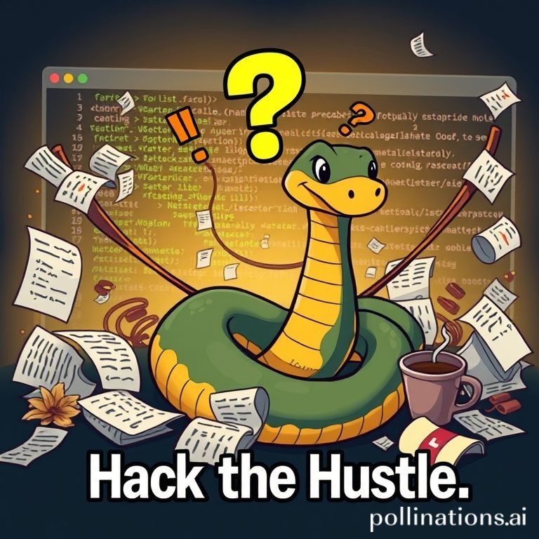 Muhammad17012's tweet image. Ever wonder if your Python script could outsmart your Tuesday to-do list? What's the slickest Python hack you’ve coded to slay the week?
#Python #TuesdayHustle #PythonForBeginners