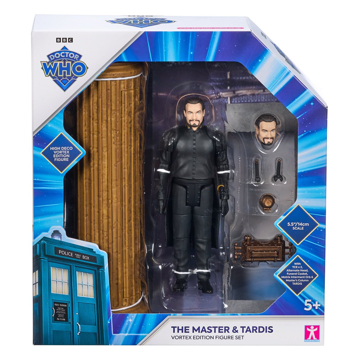 DocWhoFigures's tweet image. 🚨 NEW FIGURE ALERT 🚨 
Available now on the Character website, the long awaited “proper” version of the Anthony Ainley Master is here! Do you have the 2010 version? Will you be getting this release? Let us know!