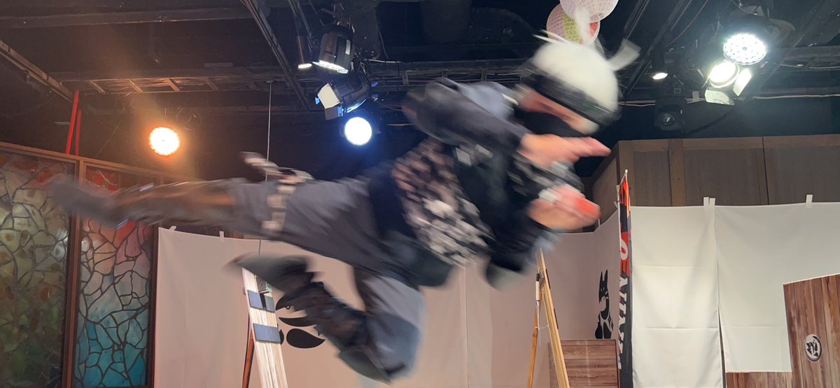 tuskofthedragon's tweet photo. 僕にはそんな攻撃では当たらなよ

20（ふうま）
#PR
#ニンジャタウン
#ナンジャタウン https://t.co/LhyQQhRQS8