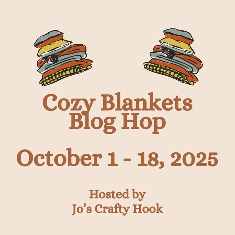 ✨ There's still time to download a PDF of one of my blanket #crochetpatterns for free ✨ 

Visit the #CozyBlanketsBlogHop event page and follow the instructions 👉 joscraftyhook.com/cozy-blankets-…

Happy crocheting! 🧶