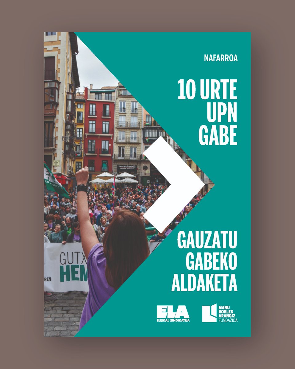 🔴𝟏𝟎 𝐮𝐫𝐭𝐞 𝐔𝐏𝐍 𝐠𝐚𝐛𝐞, 𝐠𝐚𝐮𝐳𝐚𝐭𝐮 𝐠𝐚𝐛𝐞𝐤𝐨 𝐚𝐥𝐝𝐚𝐤𝐞𝐭𝐚

💬 "2015etik aurrera gobernuan izan diren edo hura sostengatu duten alderdiek ez dute erabaki aldaketa estrukturalik"

✍️ Imanol Pascual, ELAko Nafarroako koordinatzailea

📲labur.eus/usqawfdb