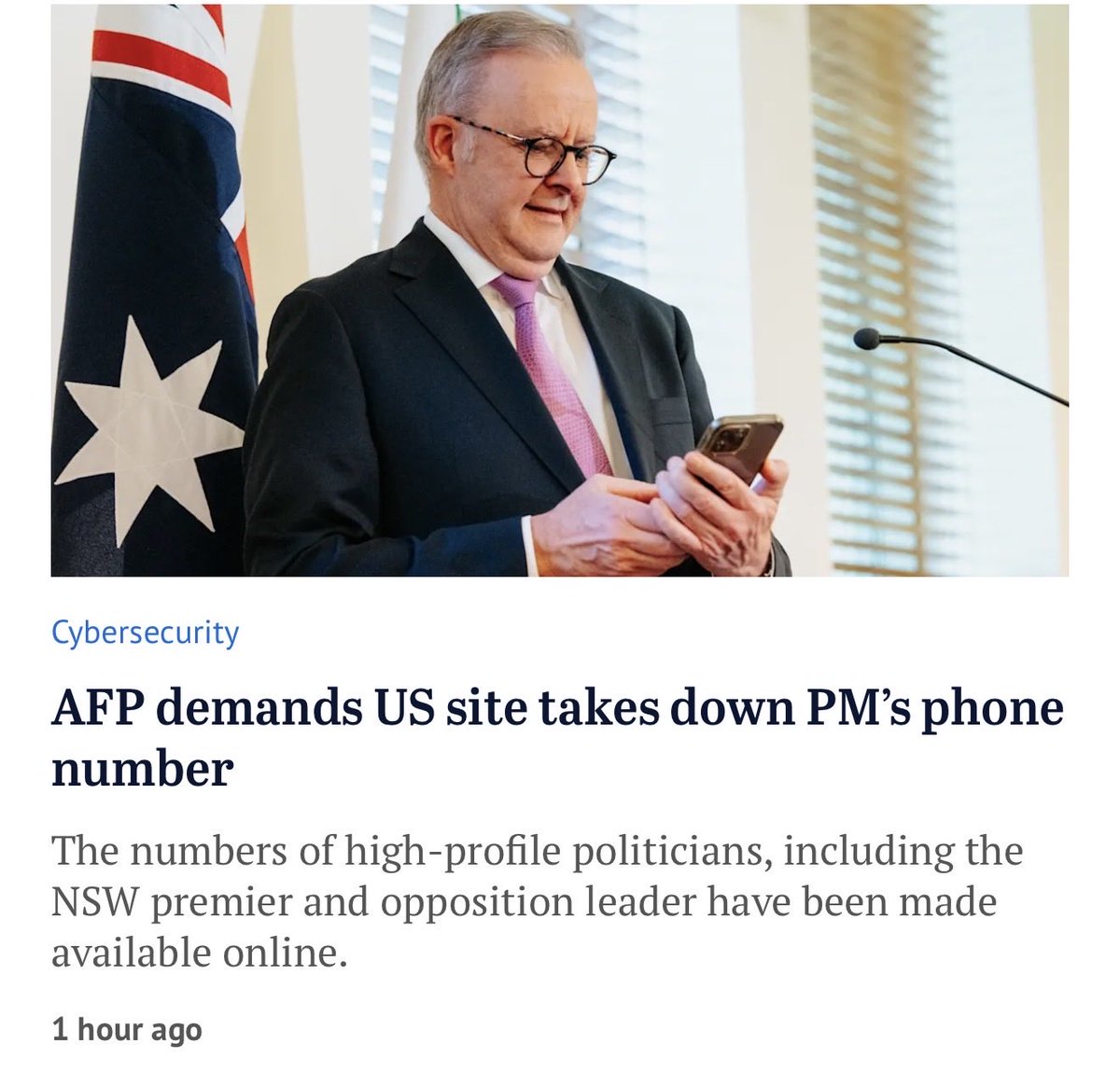 This is exactly why Aussies should be suspicious of a digital ID. 

If they can’t even protect their own information, how can they protect ours?