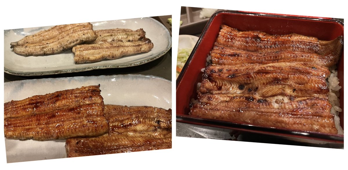 日本にいるうちに食べておかなくちゃ🤤
白焼きも蒲焼きも、ふわっふわ☁️
『平八』のうなぎ、いつ来てもほんと美味しい〜😋
