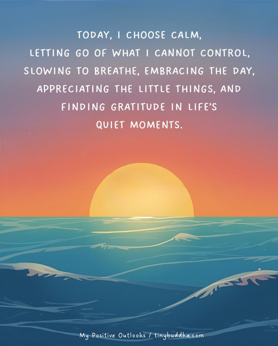 gratefuledu64's tweet image. Let’s choose what can really make a difference for each of us today! 🥰
#Peace #CALM #breathe #Gratitude