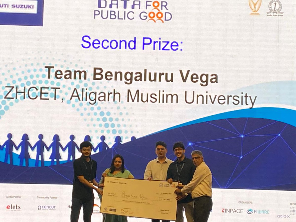 CDPG_IISc's tweet image. The DPG25 Hackathon brought together innovators from across India to design multimodal transport solutions for one of the world’s most congested cities. Co-sponsored by @BMTC_BENGALURU, @nammayatri, CDPG, and @CiSTUP (Centre for infrastructure, Sustainable Transportation and…