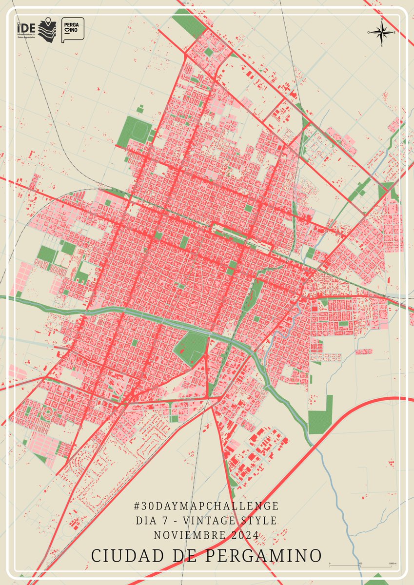 idepergamino's tweet image. Se viene #30DayMapChallenge, el gran desafío de mapas, uno por día durante el mes de noviembre.
Nuestra IDE viene participando desde la edición 2023 y esta vez no va a ser la excepción!
Enterate de más detalles en 30daymapchallenge.com