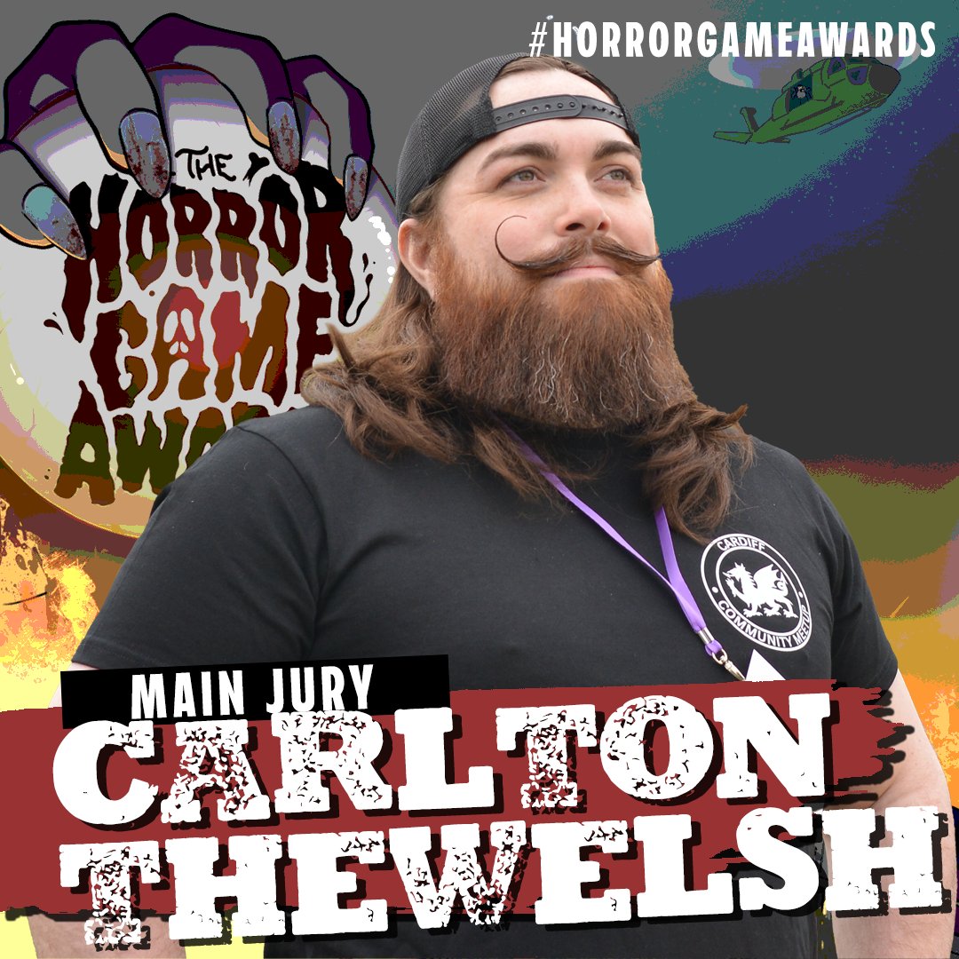 The Horror Game Awards is honoured to announce that <a href="/CarltonTheWelsh/">CarltonTheWelsh</a> returns as a Jury Member for the 2025 <a href="/HorrorGameAward/">The Horror Game Awards</a>'s!

Find out more about the awards and jury here: thehorrorgameawards.com

#horrorgameawards