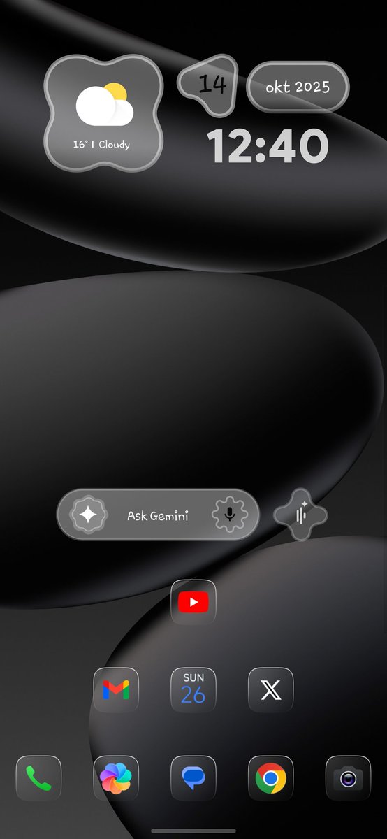 Rene_Amsterdam's tweet image. 📞 Google Pixel 10 Pro 📞
Original wallpaper to download 👇🏻
Hyper Os iconpack by @AndroidTools3
Material Glass kwgt widgets also by @AndroidTools3
@NovaLauncher
@SamsungNL Galaxy S25 Plus