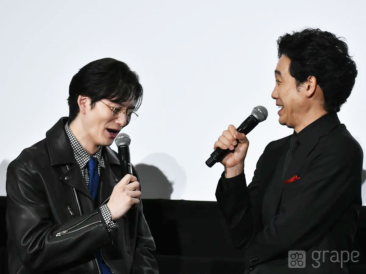 grapeejp's tweet image. #ちょっとだけエスパー 制作発表の様子をレポート!
MCの弘中アナから「大泉は…」と、呼び捨てにされてしまった #大泉洋 さんは?
【全文レポート】大泉洋、北村匠海に「『あんぱん』気分が抜けてない」と指摘!大爆笑の制作発表
grapee.jp/2087985 @grapeejpより