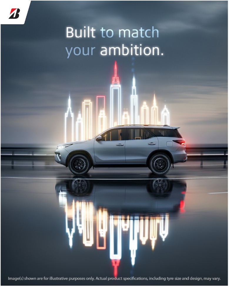 Ambition takes you places.
We make sure you get there — safely, smoothly, and confidently.

#BridgestoneIndia #DrivenByPurpose #PerformanceYouCanTrust