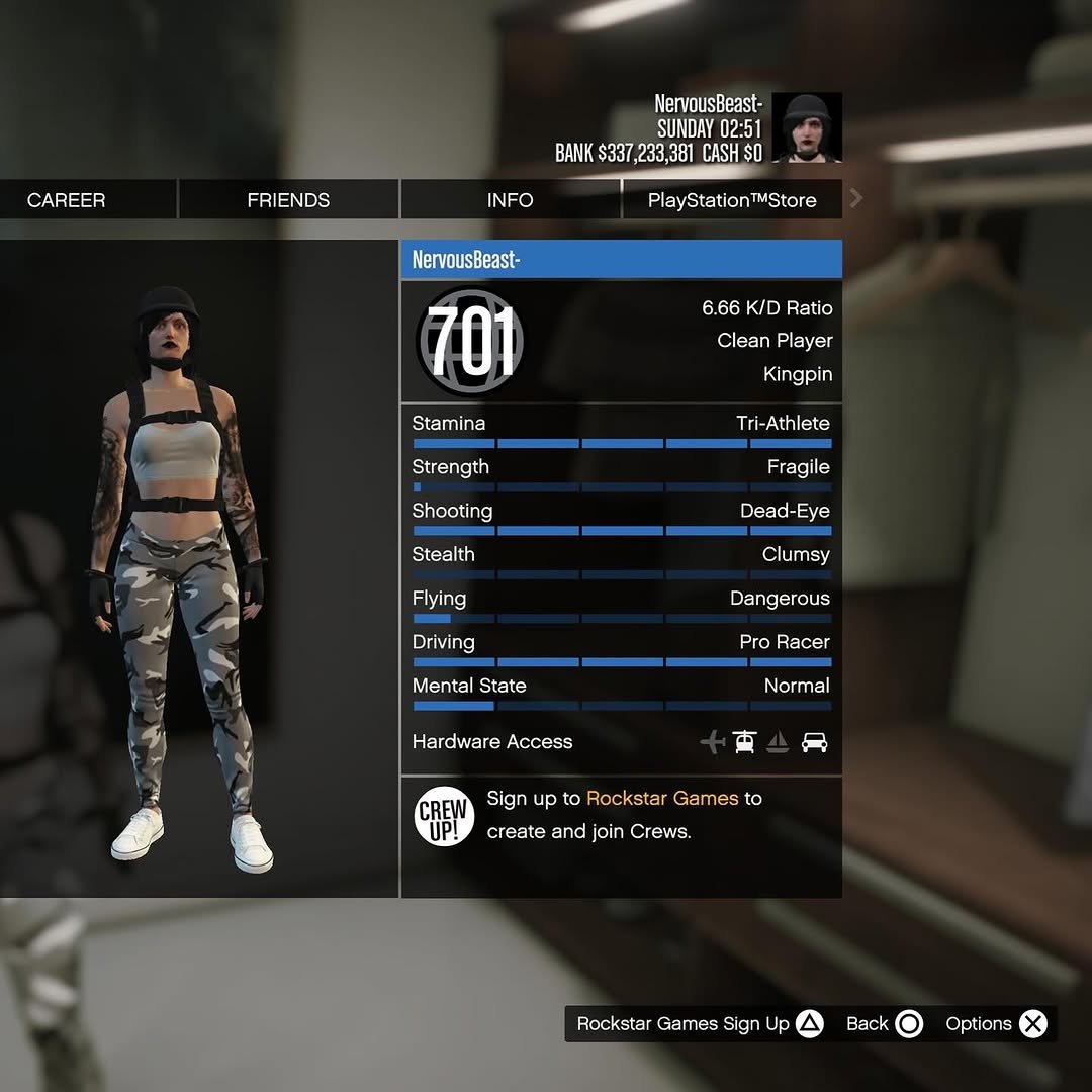 soltancy's tweet image. #PS5_Nervous Beast-🇧🇷 Double character Only 1 tid 🎮

Male
Non dupe
Level 685
337M
Fast run
6.66 kd
Max stats
Tryhard fits
Og unlocks
All properties
All bunker unlock

Female
Level 701
Og unlocks
Tryhard fits
All properties
Dm if interested 📥📥
#GTAOnline #outfit #gta5 #tutoria