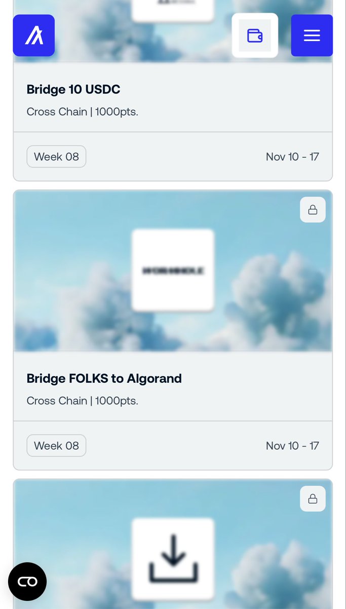 aper_algo's tweet image. 今気づいたけど、第8週目のWormholeのタスクにBridge FOLKS to Algorandがあるから11月10日までにはトークンリリースやるのね。
今NTTの挙動部分で監査・バグバウンティやっててこれが10月27日までだから、11月1週目ローンチが濃厚か。