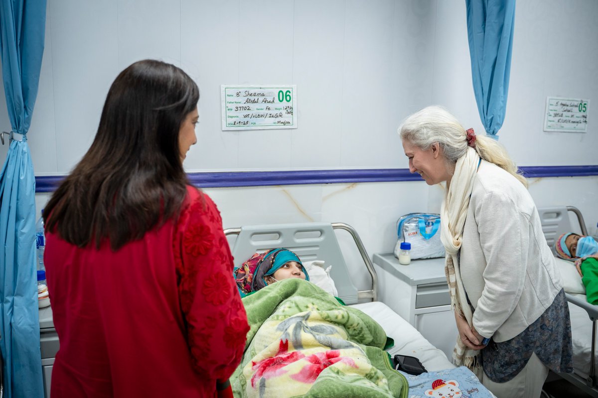 Inspired by my visit to Lahore recently. From girls pursuing their studies through the Afternoon School Programme to #KangarooMotherCare giving premature babies a healthy start, I saw how UNICEF’s support is giving children the chance to learn, grow &amp; dream🩵