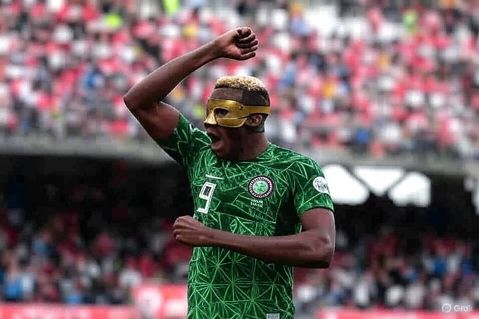 🚨 Adidas have announced a new golden mask for Raiden if Nigeria qualifies to the world cup it is the first they've ever done for a player. 

[Source: <a href="/_AsiwajuLerry/">LERRY</a> <a href="/PoojaMedia/">POOJA!!!</a>]