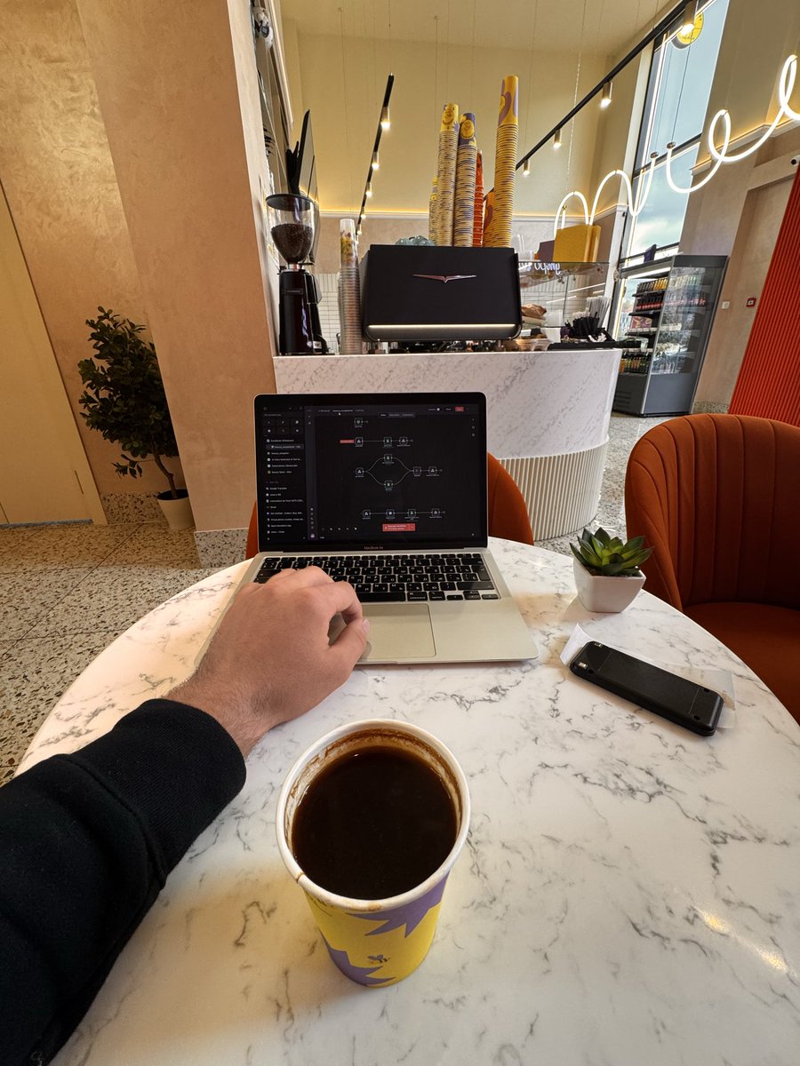 Looooove my work at cafe 
Do you also like to build in public?