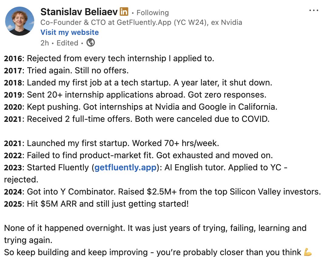 techwith_ram's tweet image. Dude tasted every kind of failure to reach here. Kudos, fr.