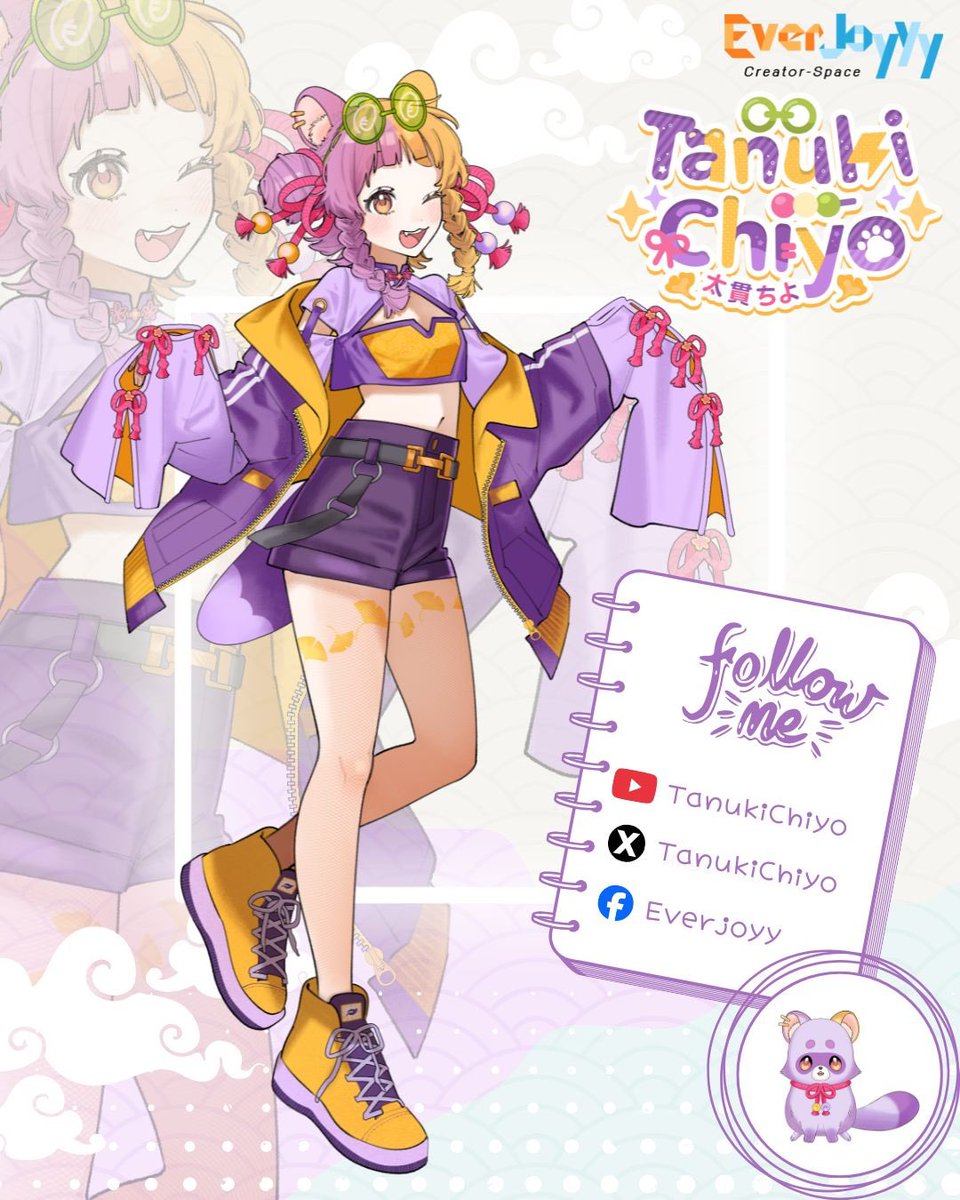 Tanuki Chiyo🦝🍡〖Everjoyyy〗 (@tanukichiyo) on Twitter photo 📣ขอบคุณมากเลยนะคะทุกคน ที่ช่วยให้สำเร็จได้🥹🎉
🦝🍡Tanuki Chiyo🇯🇵🇹🇭
MAMA: <a href="/miso_racco/">miso racco</a>
🎤 21 ต.ค. 19:00 Cover Song Release💜
🎊 24 ต.ค. 22:00 Debut Stream🙌
ช่วยกดติดตามช่อง YouTube รอไว้ด้วยจะดีใจมากเลยค่ะ🙏✨
👉 youtube.com/@TanukiChiyo
#VtuberTH 📣ขอบคุณมากเลยนะคะทุกคน ที่ช่วยให้สำเร็จได้🥹🎉
🦝🍡Tanuki Chiyo🇯🇵🇹🇭
MAMA: <a href="/miso_racco/">miso racco</a>
🎤 21 ต.ค. 19:00 Cover Song Release💜
🎊 24 ต.ค. 22:00 Debut Stream🙌
ช่วยกดติดตามช่อง YouTube รอไว้ด้วยจะดีใจมากเลยค่ะ🙏✨
👉 youtube.com/@TanukiChiyo
#VtuberTH
