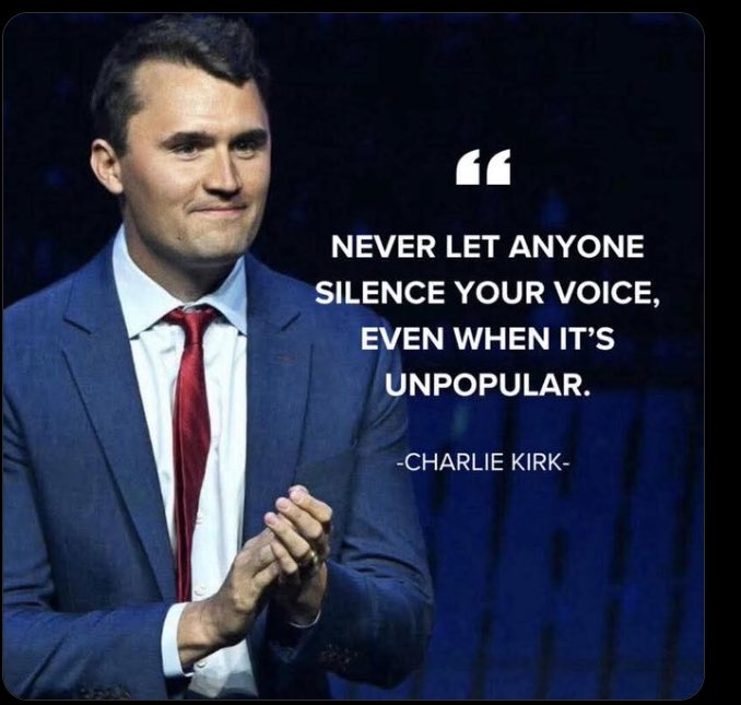Happy birthday Charlie Kirk 

An enduring legacy to embrace unyielding conviction, bridge divides with courageous dialogue, and ignite the next generation’s passion for freedom, teaching that true impact lies not in silence but in boldly shaping a nation’s soul before our own