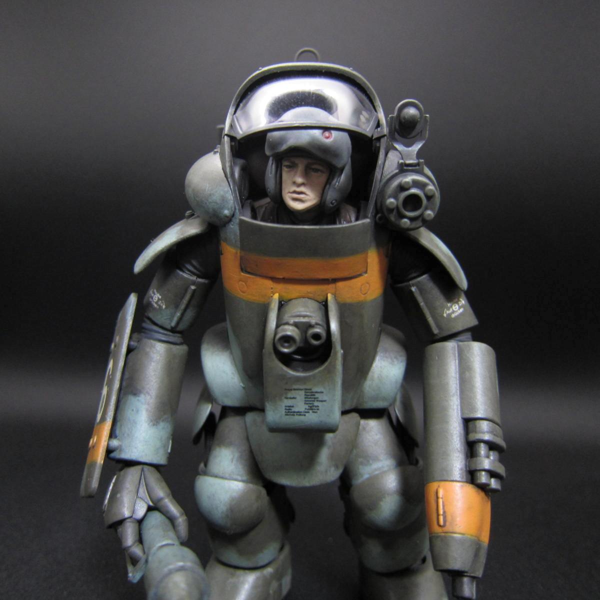 1/20グッカー、これにて完成とします！
もともとグスタフ系の機体は好きですが、グッカーは追加装備込みでの全体のバランスがめっちゃカッコ良いですね。
＃マシーネンクリーガー