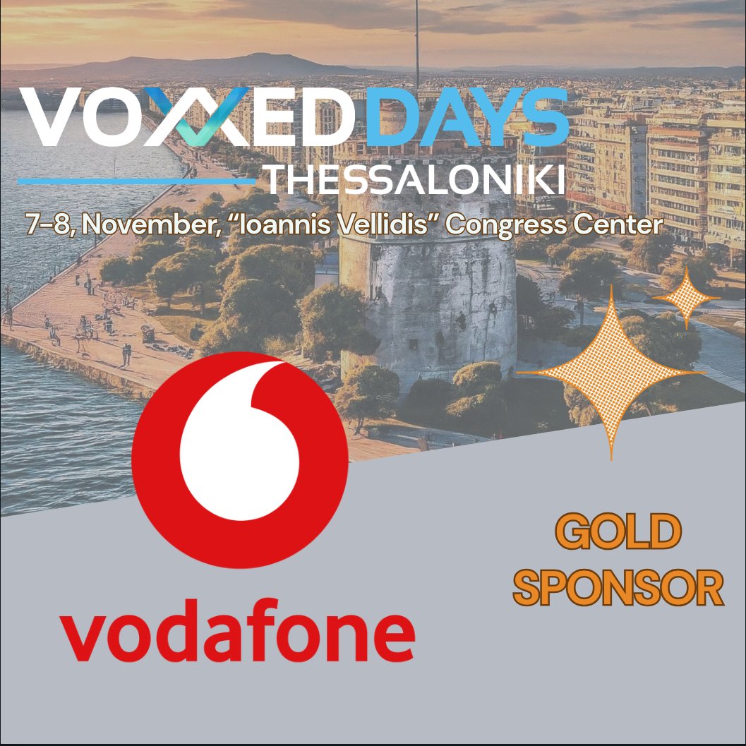 voxxed_thess's tweet image. With just under four weeks until the big conference, we're thrilled to roll out the red carpet for yet another Gold Sponsor! Let's give a warm welcome to @Vodafone_GR , our steadfast supporter for the second year running. Their commitment lights up our event like a beacon! 🌟📱