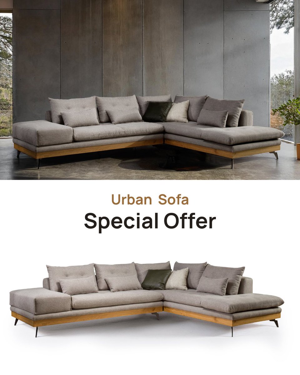 Element_home's tweet image. Special Offer
Επωφεληθείτε από την προσφορά του εκθεσιακού καναπέ Urban και συνδυάστε κομψή αισθητική και απόλυτη άνεση.
Δείτε περισσότερα element-home.gr/product/goniak… ή επικοινωνήστε μαζί μας +30 2310 798 867