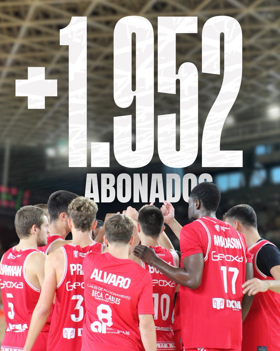 ¡YA SOMOS 1️⃣9️⃣5️⃣2️⃣ ABONADOS! 🥳

Recuerda que, si compraste tu entrada para el #CulturalCórdoba y te haces abonado antes del #CulturalToledo, te descontamos su importe en tu abono.

🚀 ¡Vamos a por los 2.000! #LoNuestro