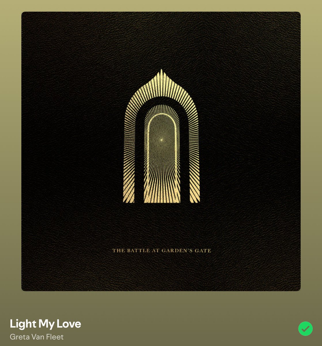 Fucking crying at 5 AM to Greta Van Fleet

Gonna be one of these days huh