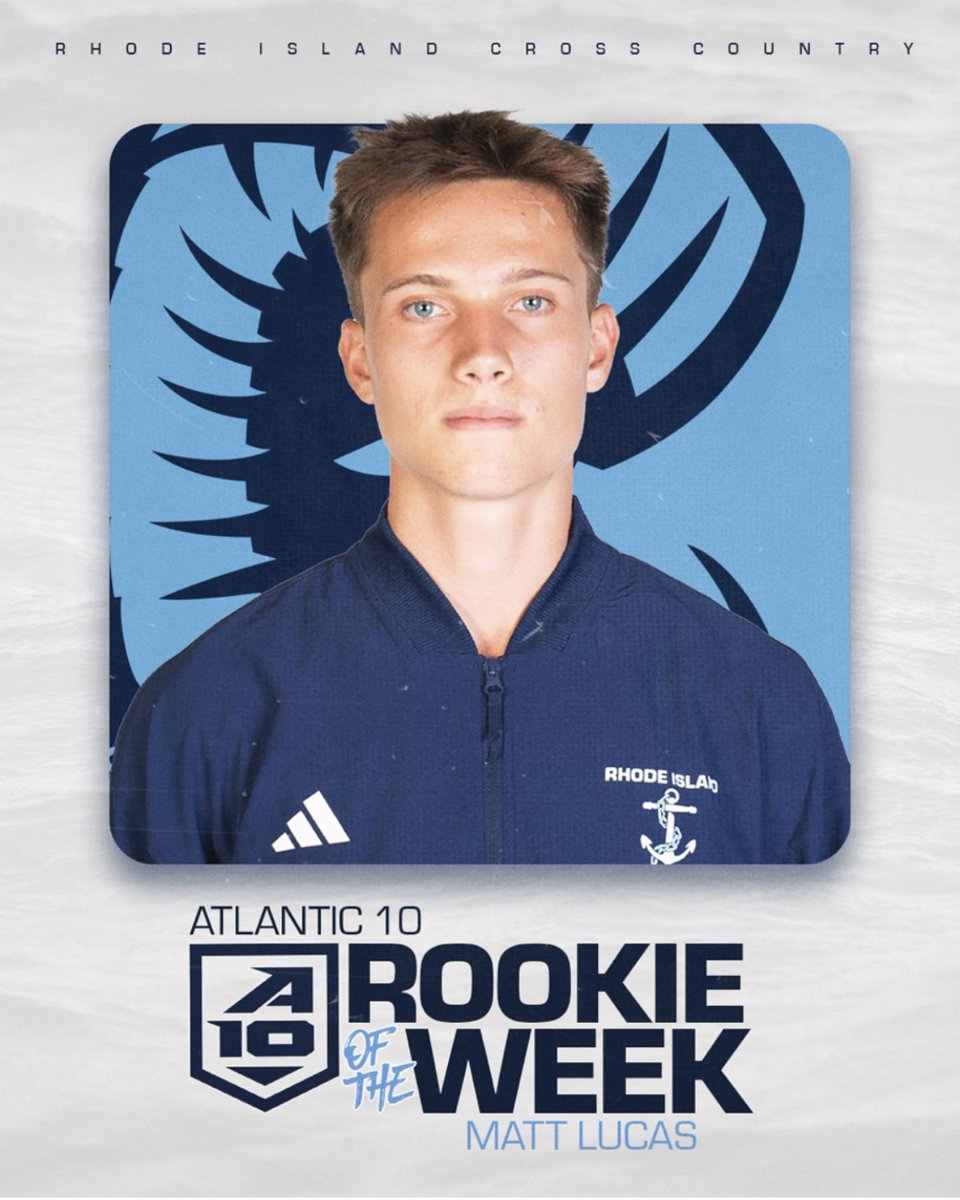 NEWS | Martin, Lucas Collect Atlantic 10 Weekly Honors

<a href="/RhodyMTrack/">Rhody Men's Track</a> #GoRhody 

📰: gorhody.com/news/2025/10/1…