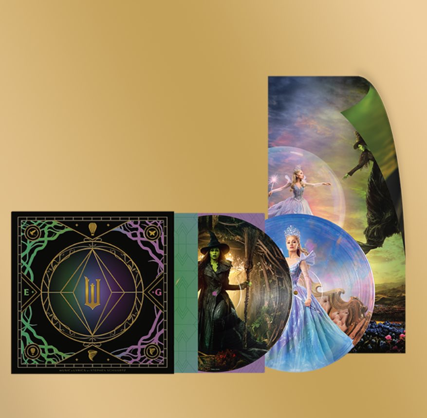 First look at the picture disc vinyl for ‘Wicked: For Good - The Soundtrack’