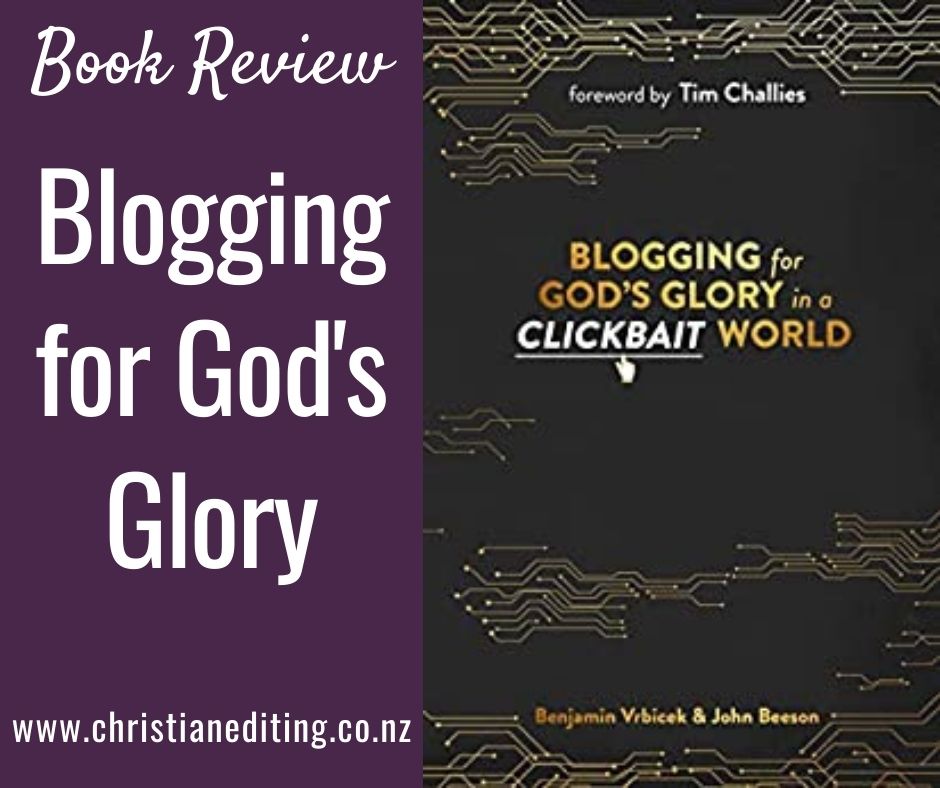 IolaGoulton's tweet image. Great book, because they're not promising a "magic bullet" for success: Blogging for God’s Glory by Benjamin Vrbicek and John Beeson #BlogTips #BookReview bit.ly/3lkYCrA