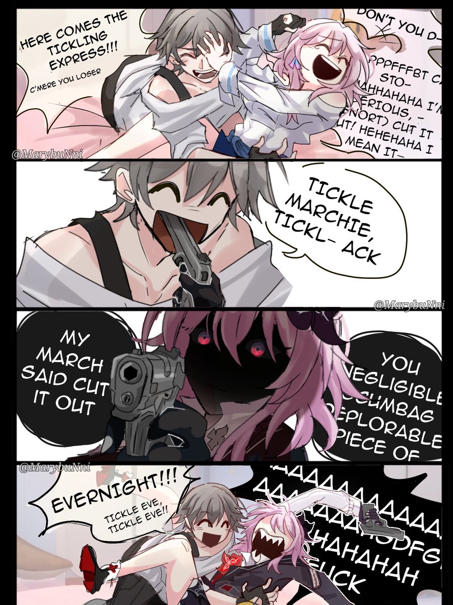 Theyre so fucking stupid 🫩

#HonkaiStarRail #スターレイル #March7th #Evernight #Caelus #caemarch