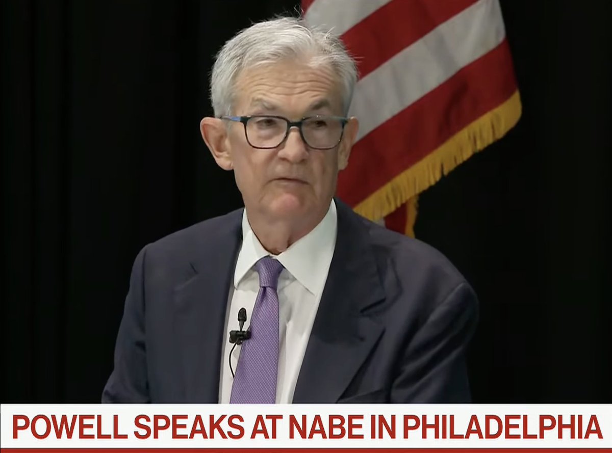 🚨 Fed Chair Powell: The Fed could end QT, balance sheet runoff, in the  coming months.